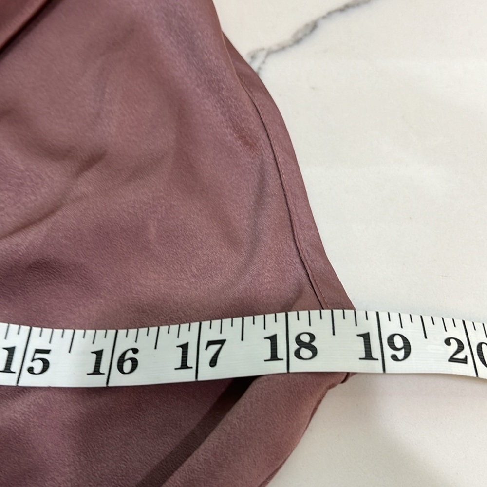 🎉Host Pick🎉 Mauve faux crossbody blouse - Picture 5 of 6